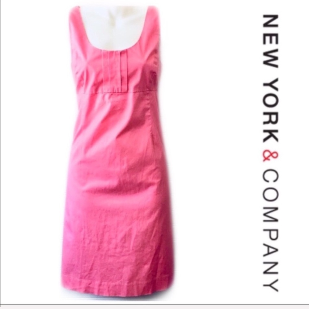 New York & Company Pink Dress Size 8